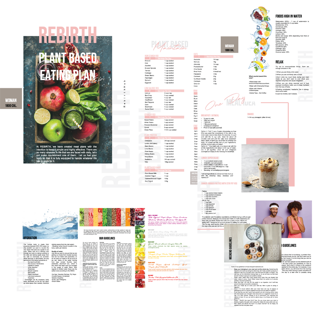 Women's Training and Eating Plan Bundle