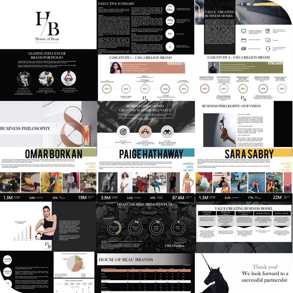 Investment Case and Business Plan