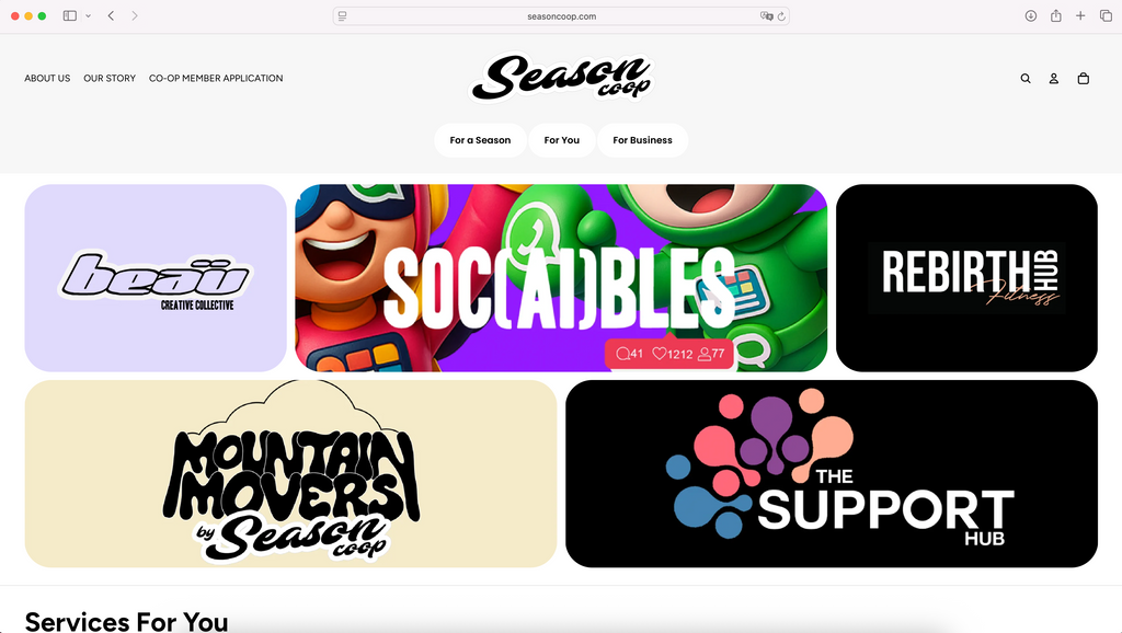 Website Build and Design by Beau Creative Collective