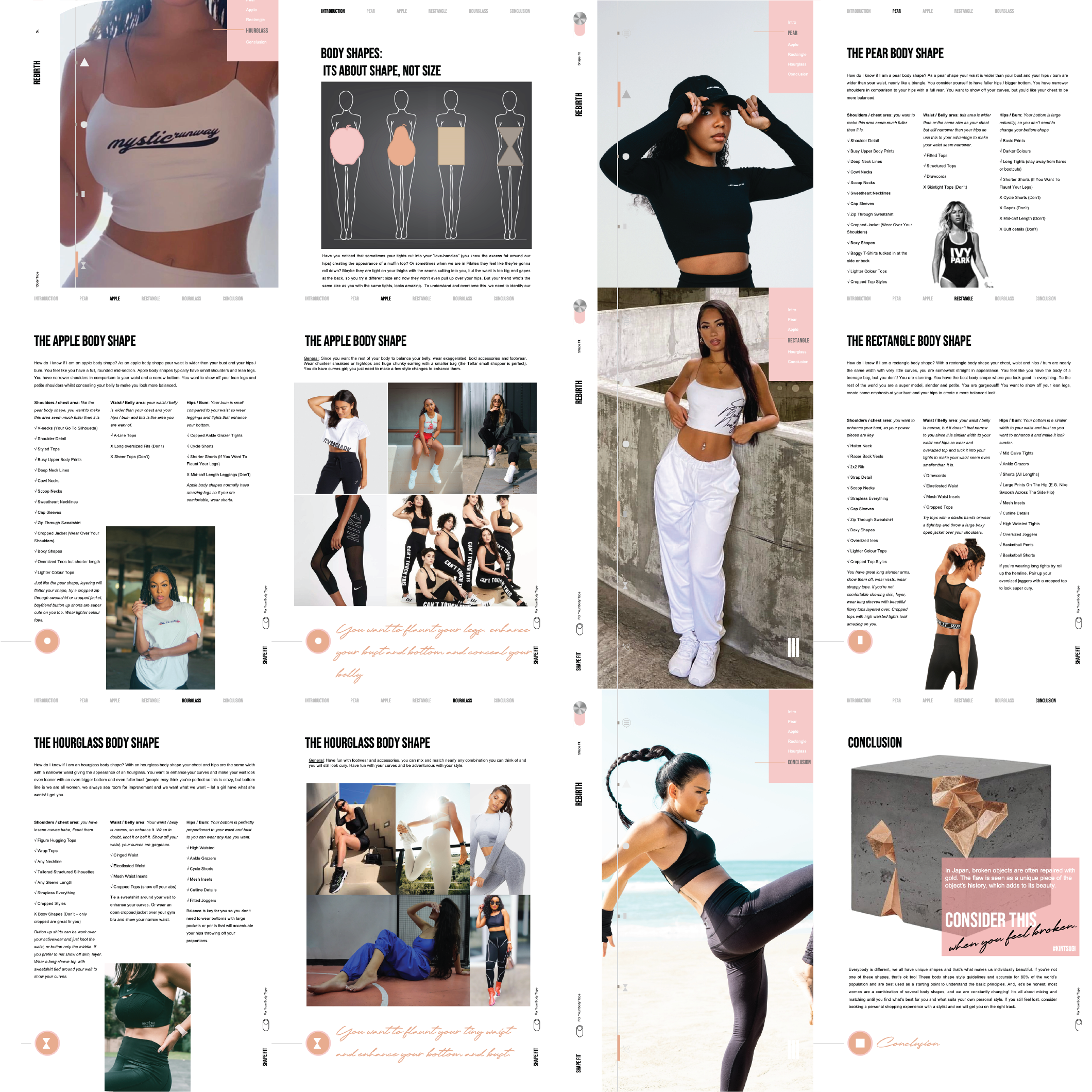 Womens Shape Guide for Your Body Type