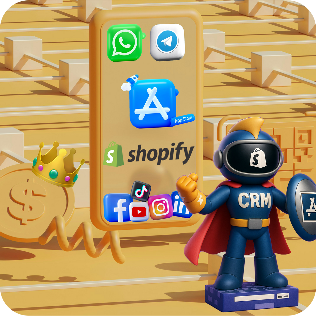 Crown Bot Mobile App + Website + CRM + Chatbot